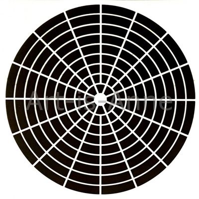 Art-is-Anne créative créative - Stencil 12" X 12" «Cible»