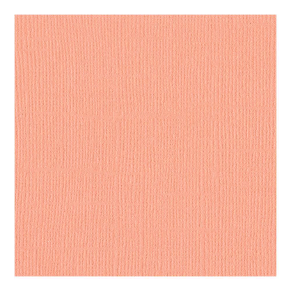 Bazzill Mono Cardstock 12" X 12" Coral Cream