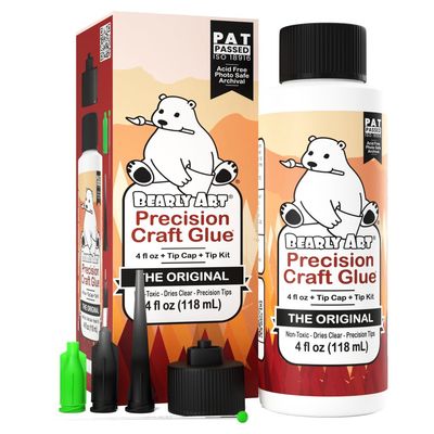Bearly Art - Colle «Precision Craft Glue» 4oz
