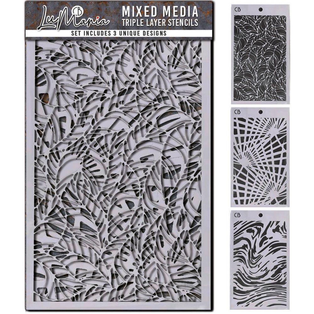 Ciao Bella - Stencil 5" X 8" «LuMania set #02»