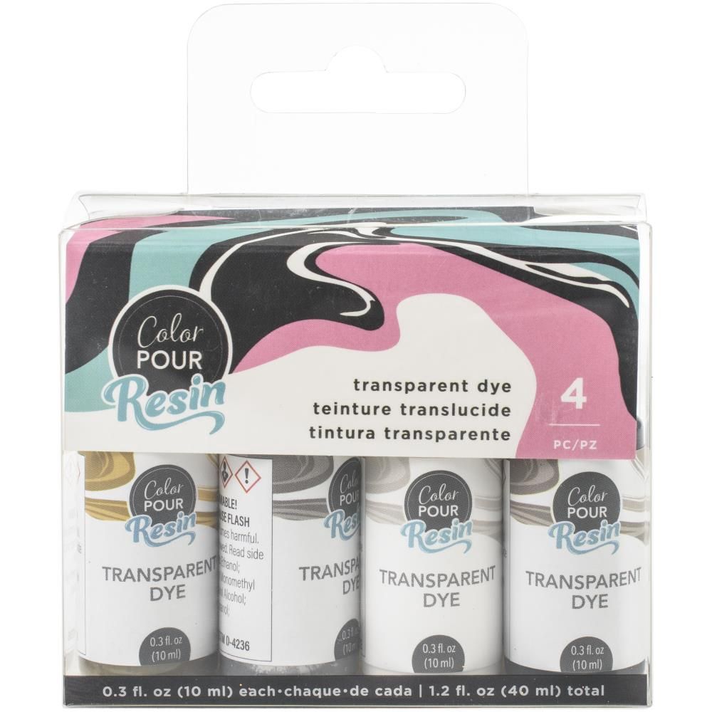 Color Pour - Teinture transparente pour résine «Metallic»