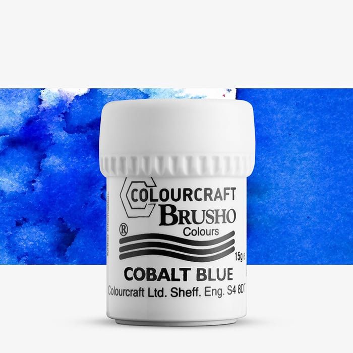 Colourcraft - Brusho Colour Cobalt Blue 15g