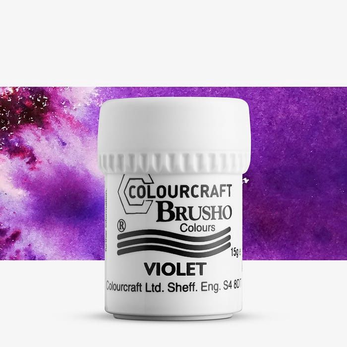 Colourcraft - Brusho Colour Purple 15g