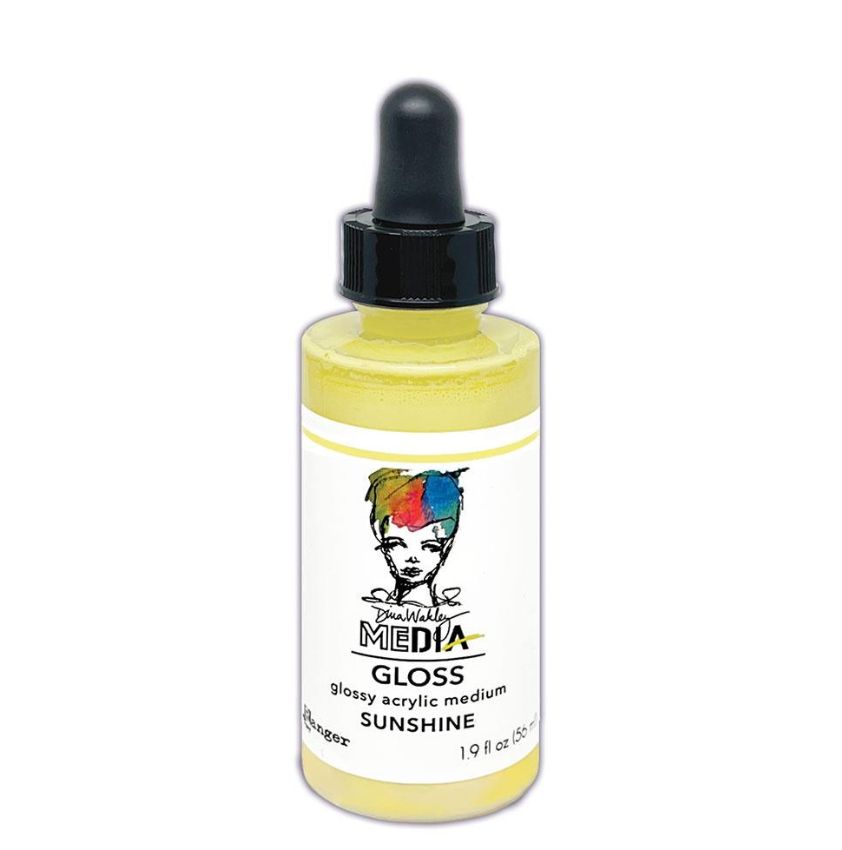 Dina Wakley - Acrylic Gloss «Sunshine» 2 oz