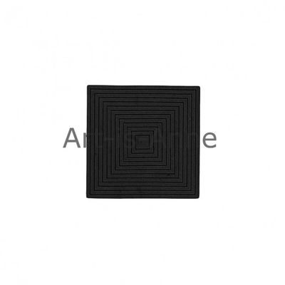 Art-Is-Anne créative - Chipboard «Multi carrée-1» NOIR