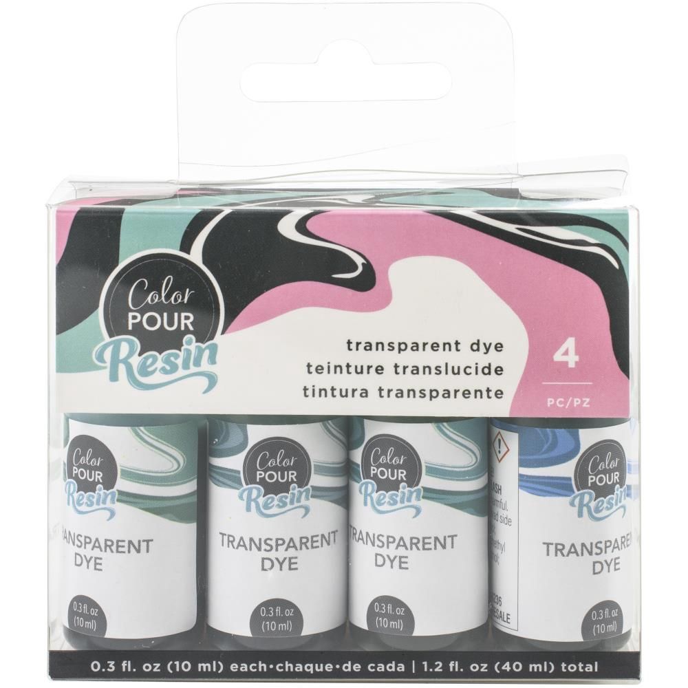 Color Pour - Teinture transparente pour résine «Cool»