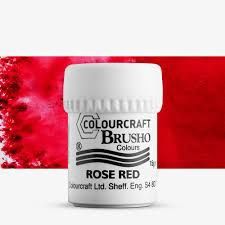 Colourcraft - Brusho Colour Rose Red 15g