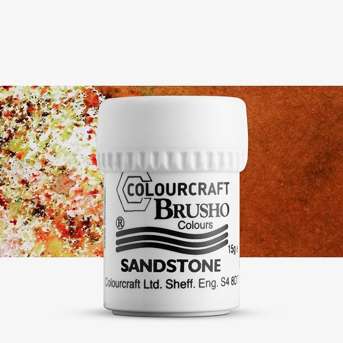 Colourcraft - Brusho Colour Sandstone 15g