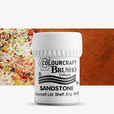 Colourcraft - Brusho Colour Sandstone 15g