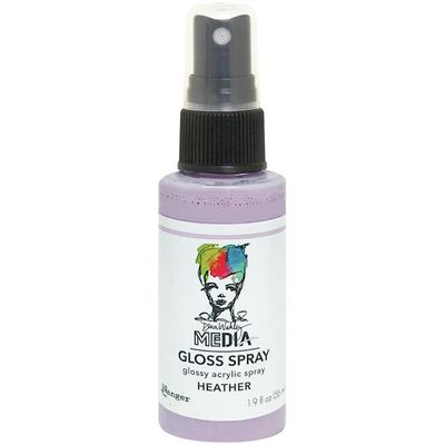 Dina Wakley - Acrylic Gloss Sprays couleur «Heather» 2 oz