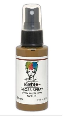 Dina Wakley - Acrylic Gloss Sprays couleur «Syrup» 2 oz