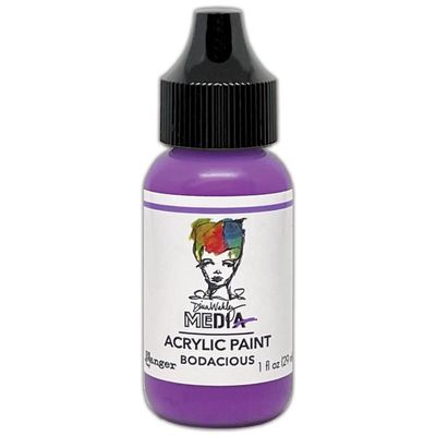 Dina Wakley - Peinture acrylique «Bodacious» 1oz