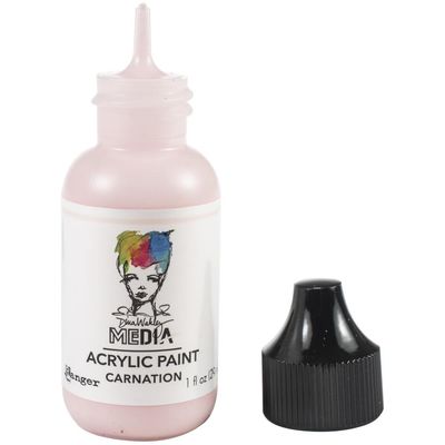 Dina Wakley - Peinture acrylique «Carnation» 1oz