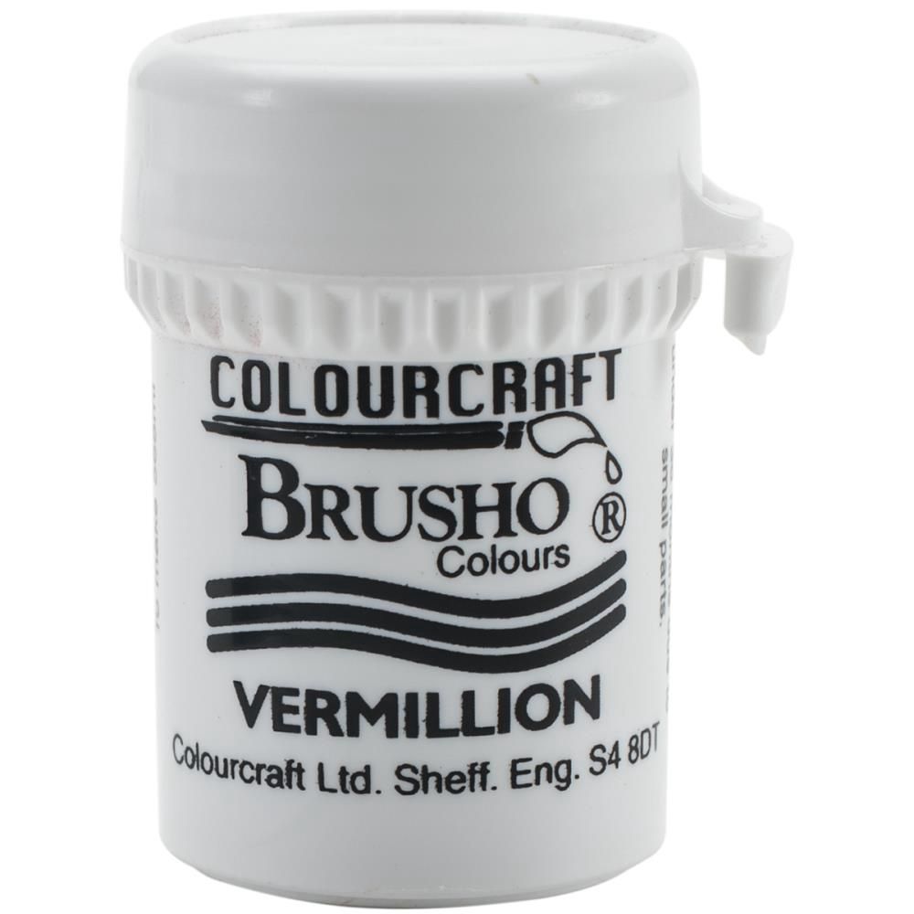 Colourcraft - Brusho Colour Vermilion 15g