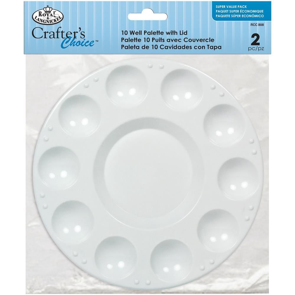 Crafter's Choice - Palette 10 puits avec couvercle