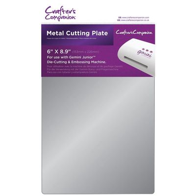 Crafter's Companion - Gemini Jr - Plaque de coupe en métal 6" X 9"