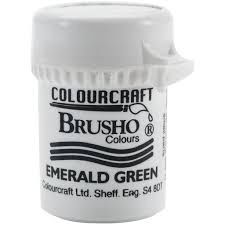 Colourcraft - Brusho Colour Emerald Green 15g