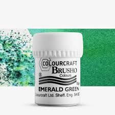 Colourcraft - Brusho Colour Emerald Green 15g