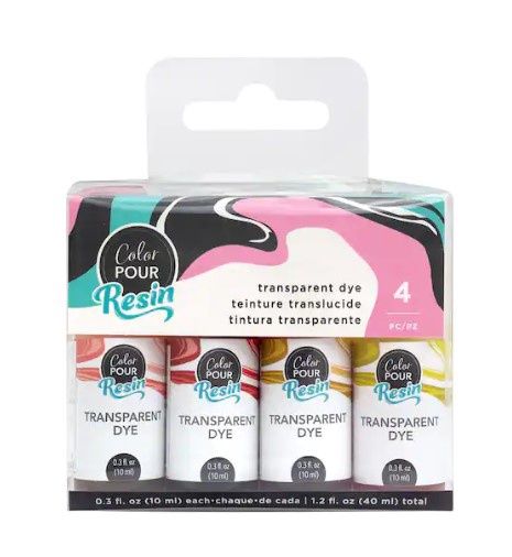 Color Pour - Teinture transparente pour résine «Warm»