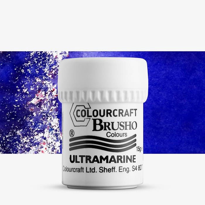 Colourcraft - Brusho Colour Ultramarine 15g