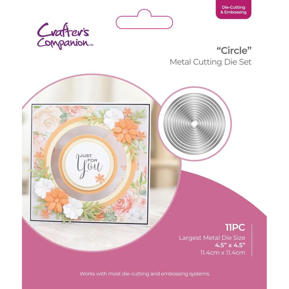 Crafter's Companion - Dies «Nesting Circles» 11 pièces