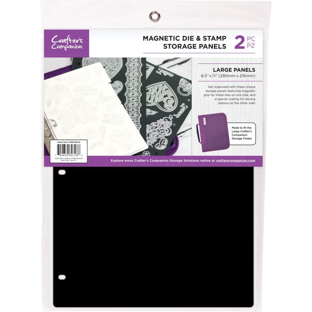 Crafter's Companion - Rangement Feuilles magnétiques 8.5" X 11" paquet de 2