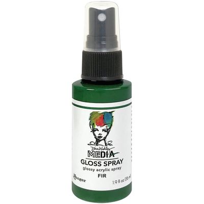 Dina Wakley - Acrylic Gloss Sprays couleur «Fir» 2 oz