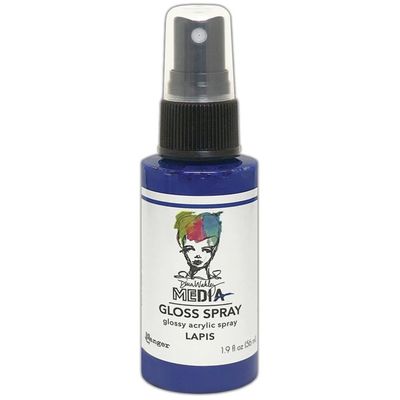Dina Wakley - Acrylic Gloss Sprays couleur «Lapis» 2 oz