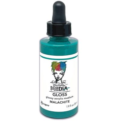 Dina Wakley - Acrylic Gloss «Malachite» 2 oz