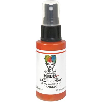 Dina Wakley - Acrylic Gloss Sprays couleur «Tangelo» 2 oz