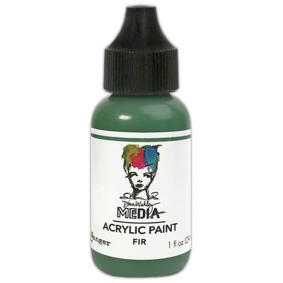 Dina Wakley - Peinture acrylique «Fir» 1oz