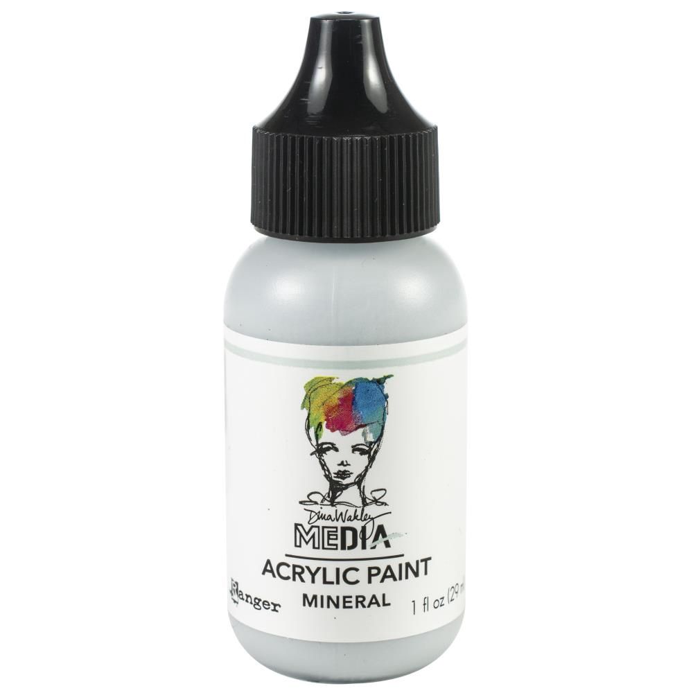Dina Wakley - Peinture acrylique «Mineral» 1oz