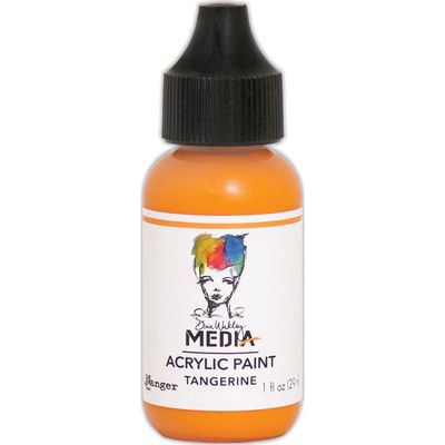 Dina Wakley - Peinture acrylique «Tangerine» 1oz