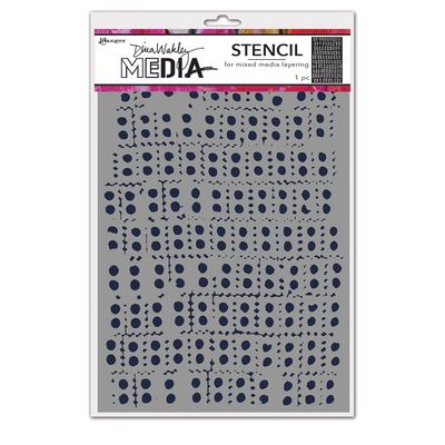 Dina Wakley - Stencil «Stacked»