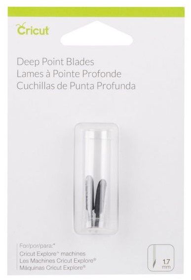 Cricut - Lame à pointe profonde paquet de 2