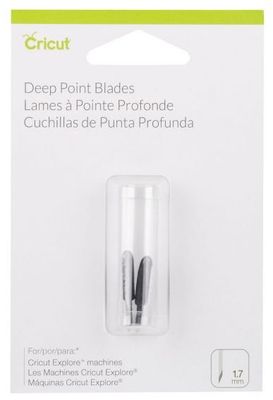 Cricut - Lame à pointe profonde paquet de 2