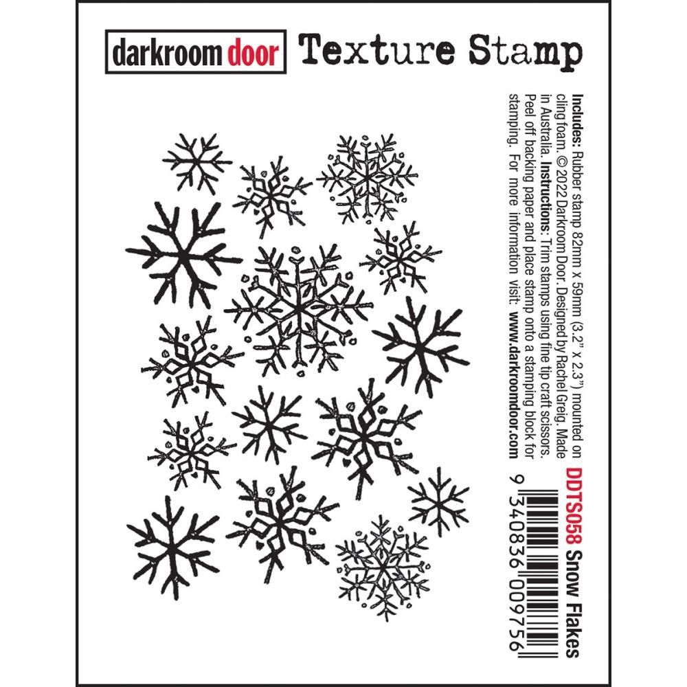Darkroom Door - Étampe «Snow Flakes»