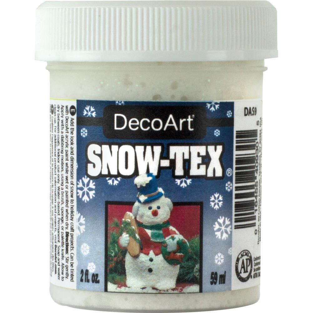 DecoArt - Pâte brillante «Snow-Tex» 59 ml
