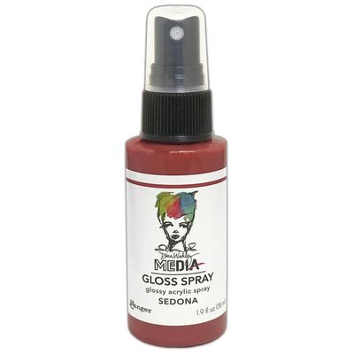 Dina Wakley - Acrylic Gloss Sprays couleur «Sedona» 2 oz