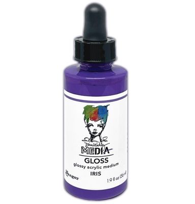 Dina Wakley - Acrylic Gloss «Iris» 2 oz