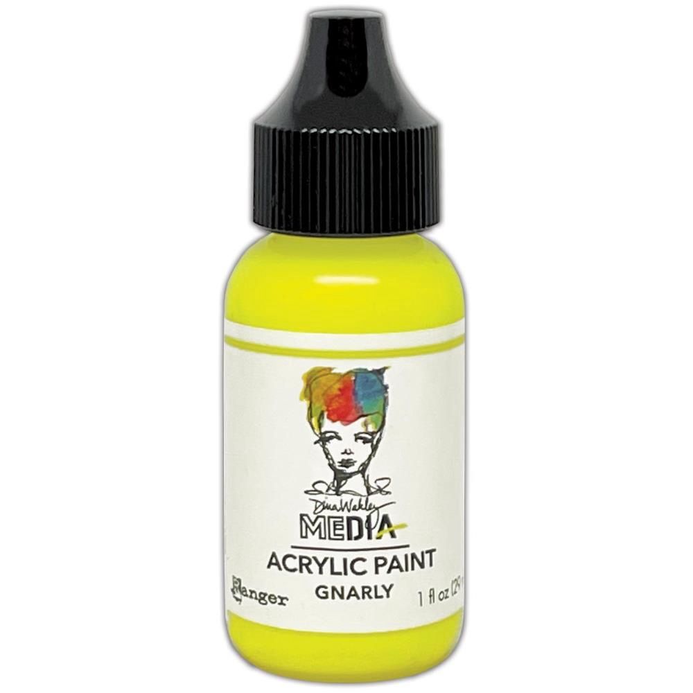 Dina Wakley - Peinture acrylique «Gnarly» 1oz