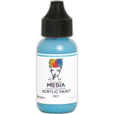 Dina Wakley - Peinture acrylique «Sky» 1oz