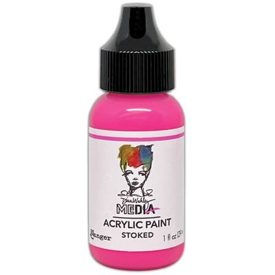 Dina Wakley - Peinture acrylique «Stoked» 1oz