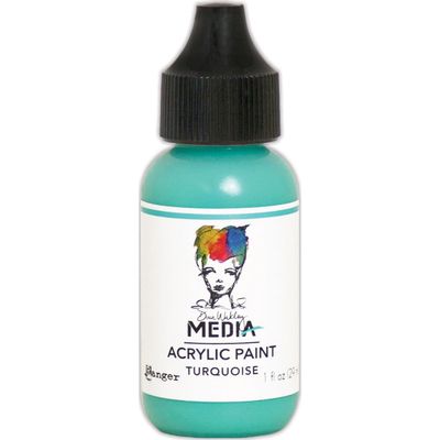 Dina Wakley - Peinture acrylique «Turquoise» 1oz