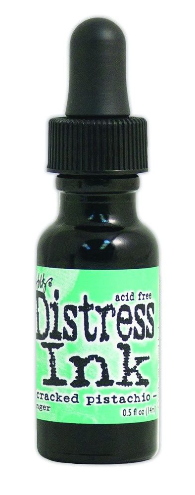Distress ink Reinkers - Tim Holtz- couleur «Cracked Pistachio»