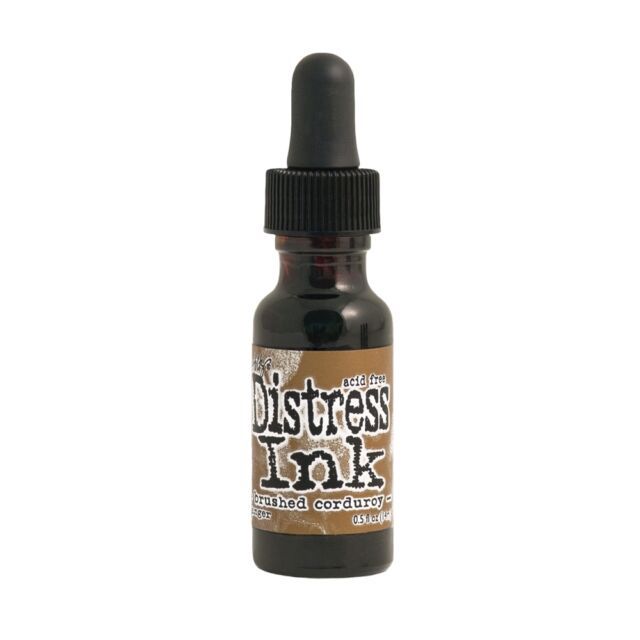 Distress ink Reinkers - Tim Holtz- couleur «Brushed Corduroy»