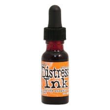 Distress ink Reinkers - Tim Holtz- couleur «Carved Pumpkin»