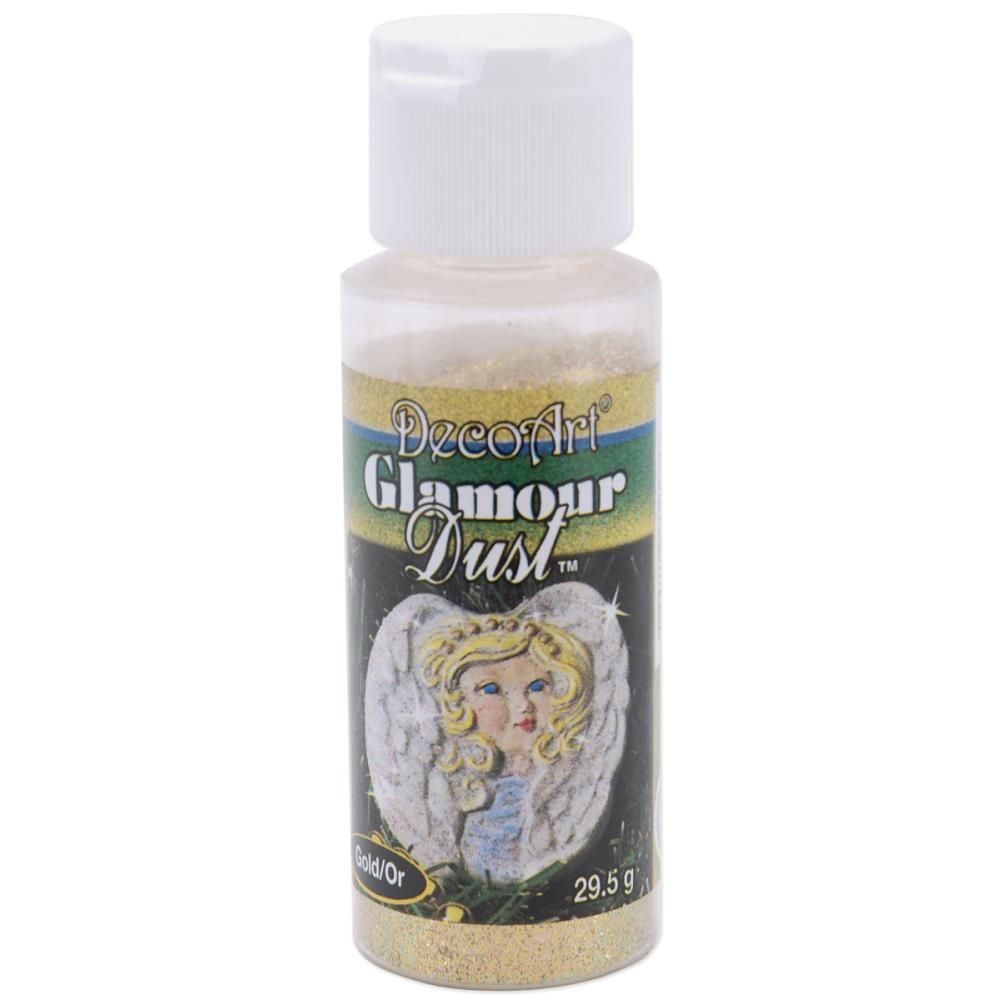 LIQUIDATION!!! DecoArt - «Glamour Dust» Gold 29.5g (le prix indiqué est déjà réduit de 40%)