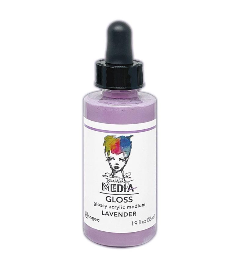 Dina Wakley - Acrylic Gloss «Lavender» 2 oz