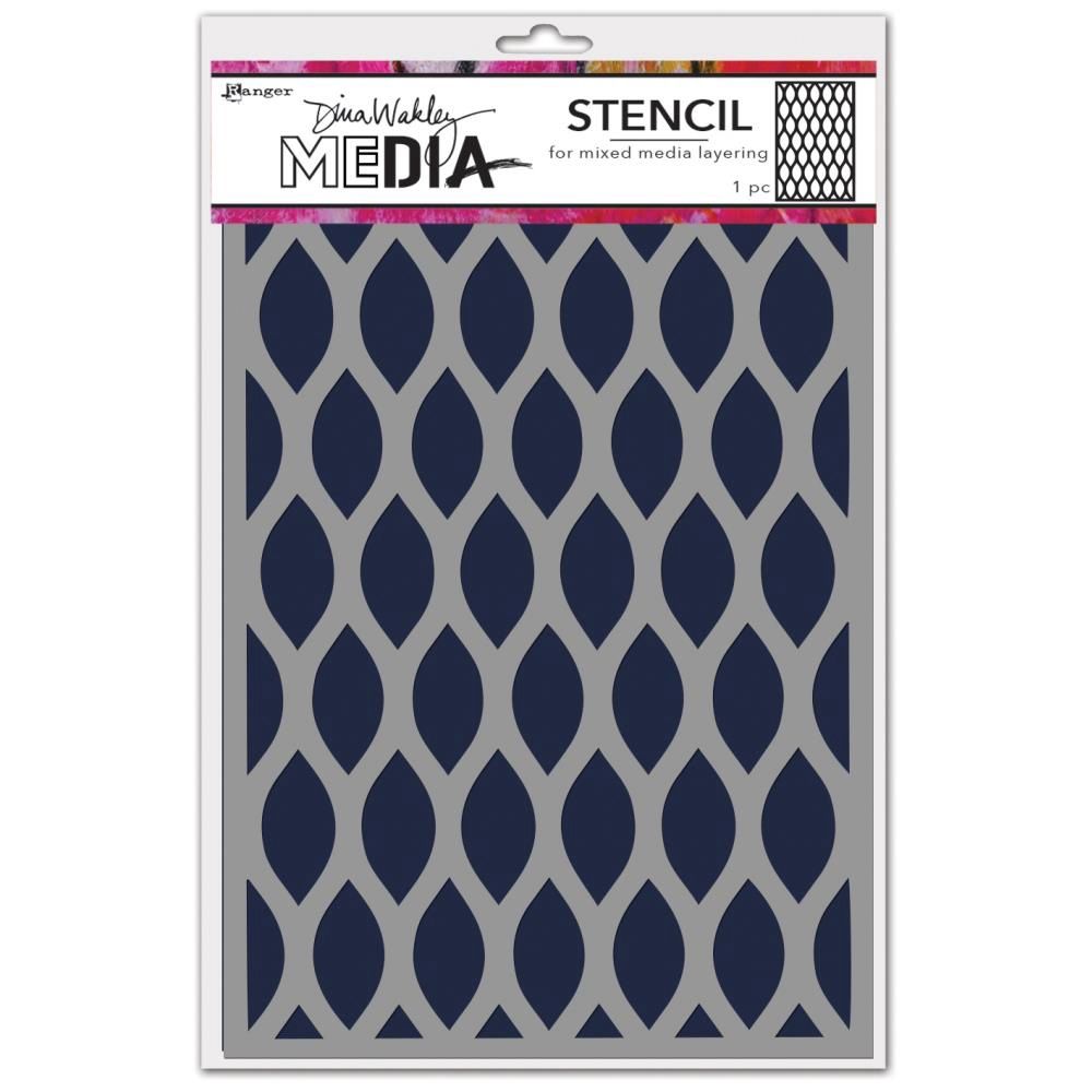 Dina Wakley - Stencil «Pointed»